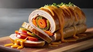 صدور التركي بالخضروات